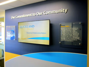 Rockland Trust Commitment Wall