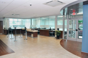 Milford FSB Que line, check desk & Offices